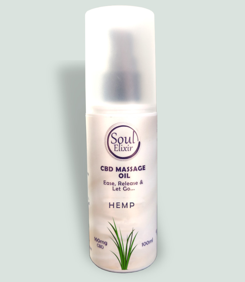 Original CBD Massage Oil (Online Store Photo) - Soul Elixir
